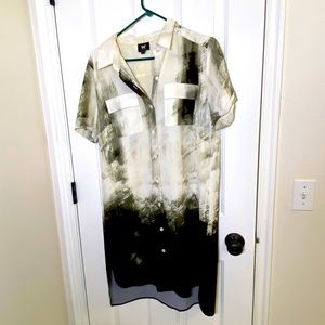 W by Worth Camouflage Border Print Dress.